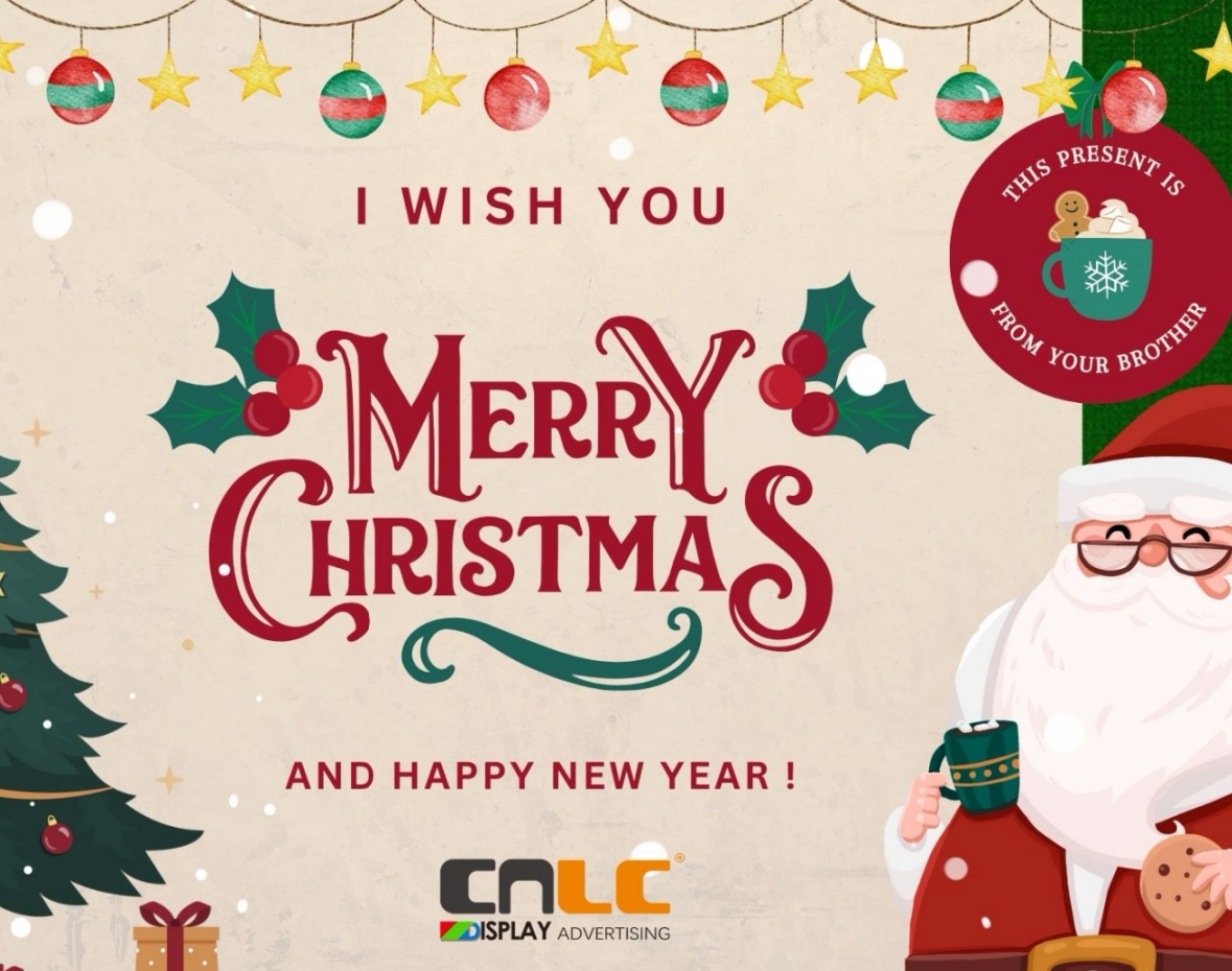 Festa de Natal com display CNLC!
