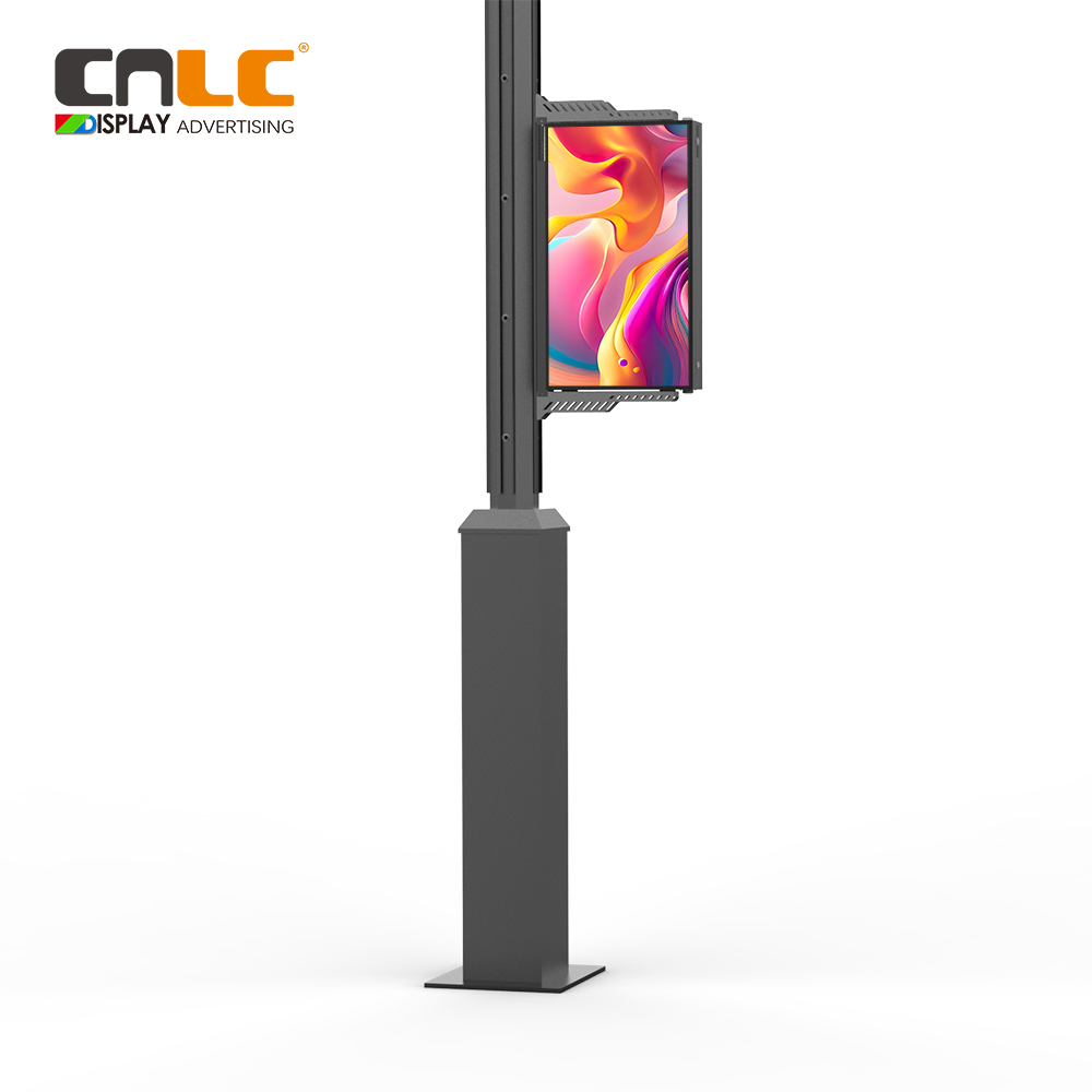 Soluções de display LCD para postes de iluminação pública em cidades inteligentes