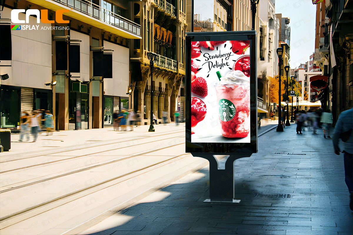 Dual-sided digital signage solutions