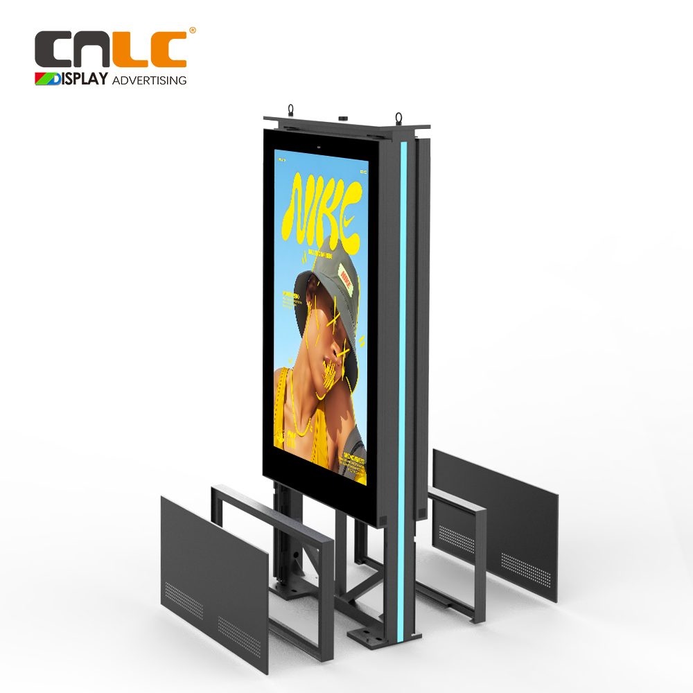 Outdoor LCD Panel Double Sides Advertising Digital Signage