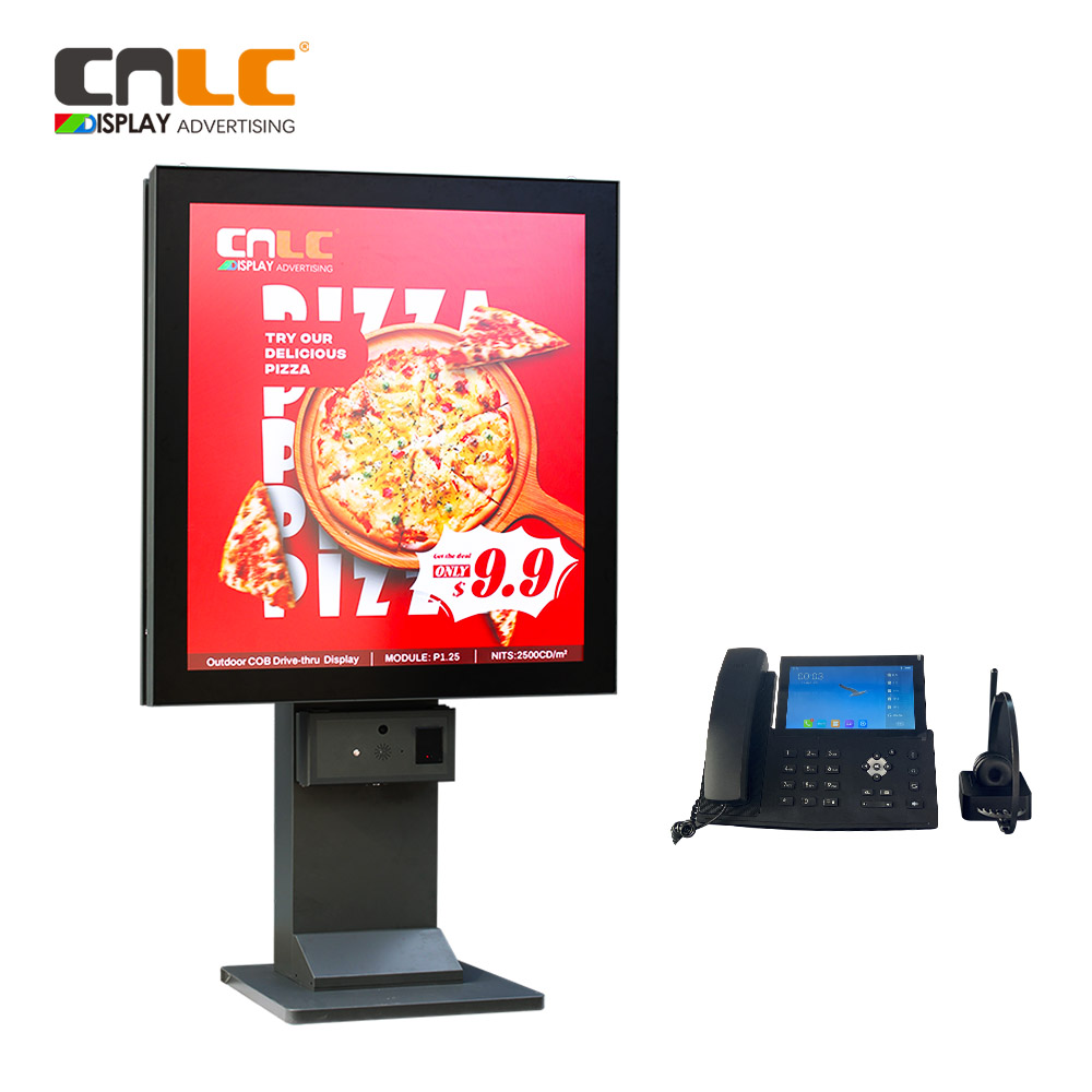 Efficient Drive-Thru Ordering with COB LED Digital Menu Boards