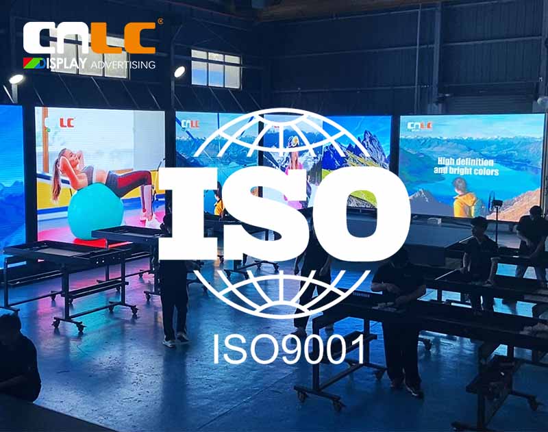 CNLC obtém certificação ISO 9001 e ISO 14001 para fabricação de displays externos