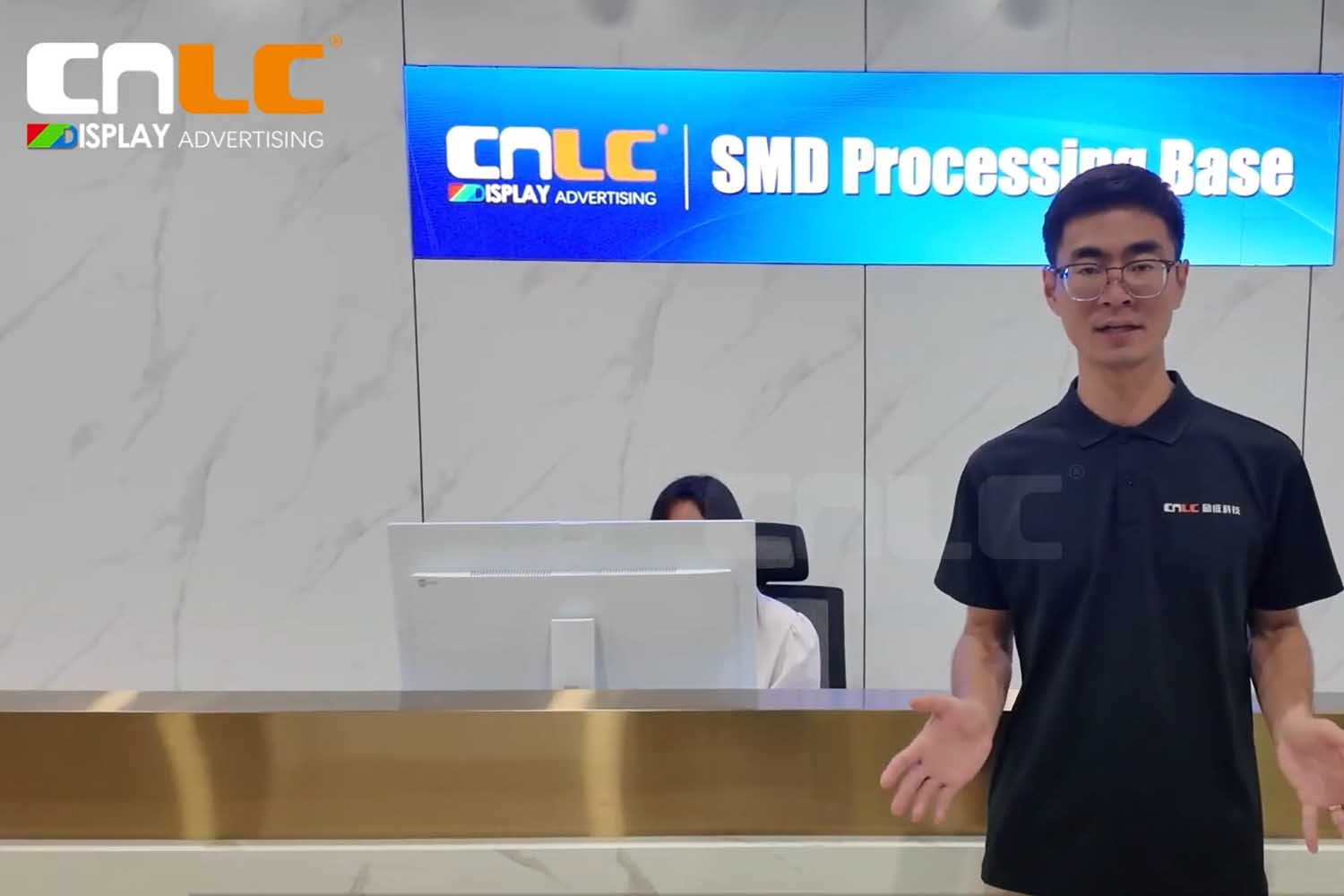 Linha de produção de LED SMD CNLC | Fabricante de sinalização digital externa