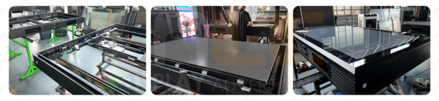 CNLC LED Totem manufacturing process for outdoor digital signage