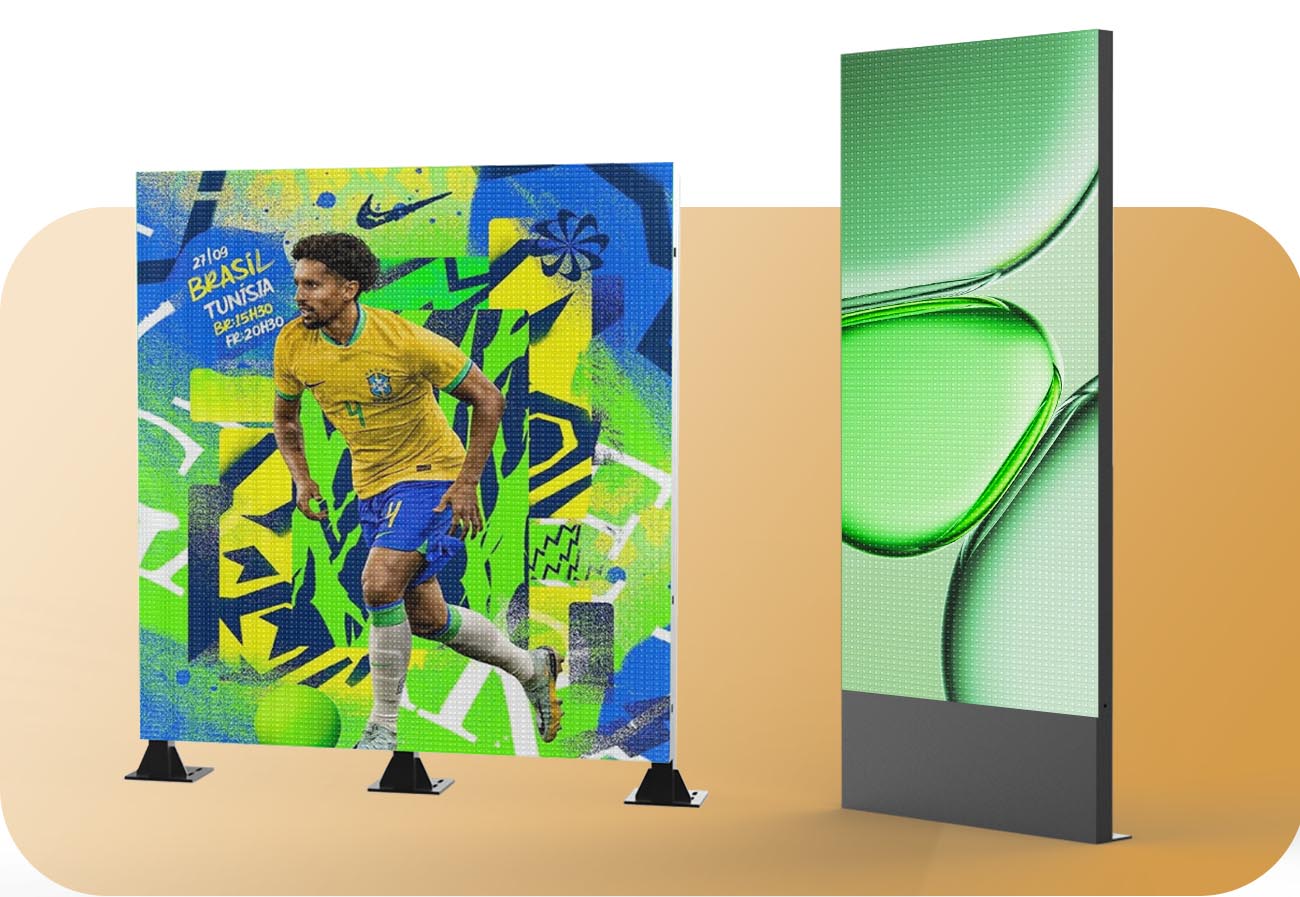 Painel de LED para ambientes internos