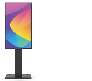 Visor LCD de alto brilho