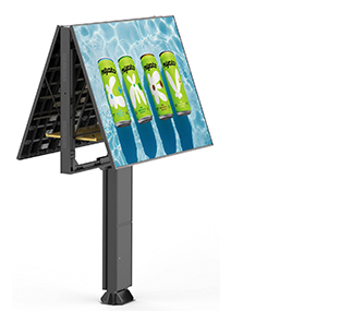 Grande outdoor publicitário LED