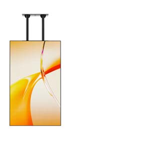 Tela LED para vitrine de loja