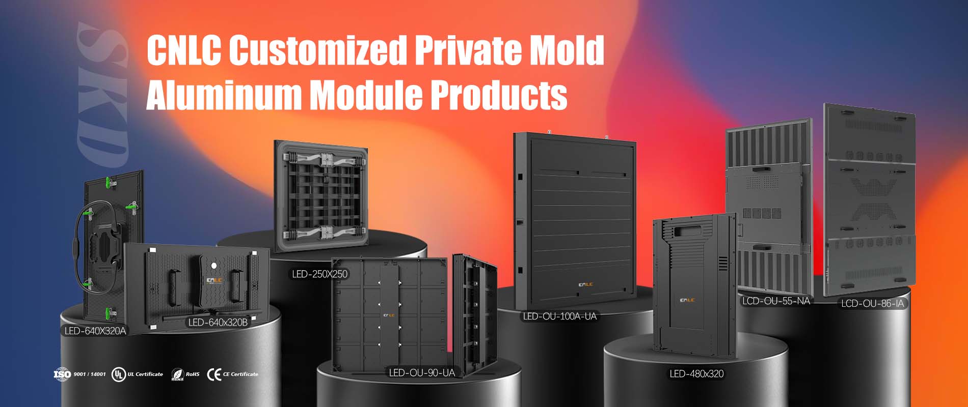 Painéis de LED para exteriores