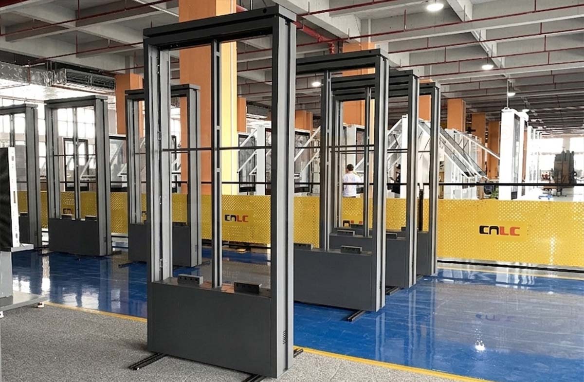 Large Scale Supply Capability for Global Projects Bulk LED display enclosure units prepared for international shipment and large-scale installation