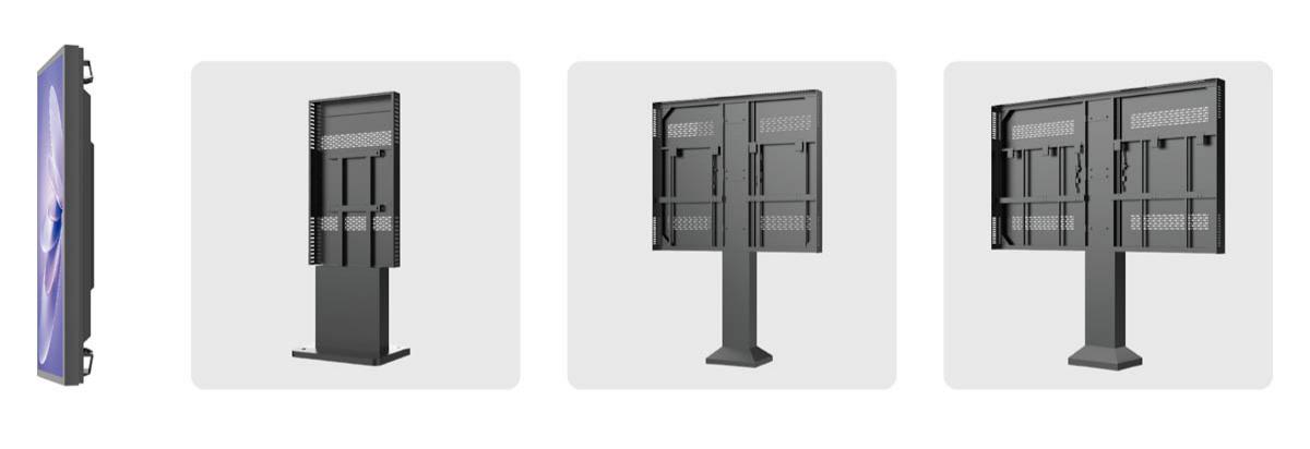 Wall Mounted Outdoor TV | Flexible Installation Options Wall Mounted Outdoor TV supporting both wall-mounted and freestanding installations for restaurants, retail stores, commercial courtyards, and outdoor advertising applications.