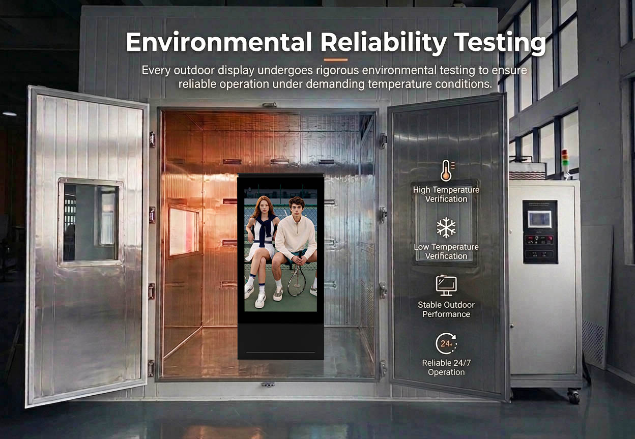 Solar Simulation Testing for Outdoor LED Durability Solar radiation testing for outdoor LED display reliability